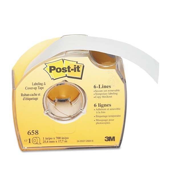 Post-It Tape, Post-It, 1"X700" 658 - main