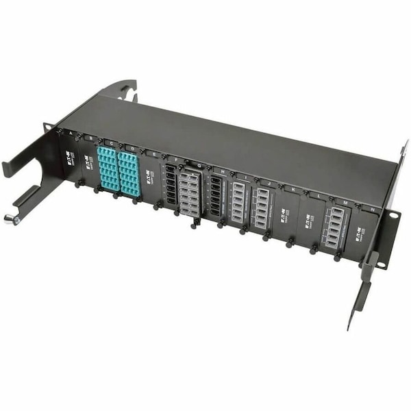 Tripp Lite 12-FIBER PATCH PANEL MTP/MTO X 12 40GB PASS THROUGH CASSETTE N482-12M12-X2 - main