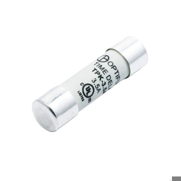 Optifuse Midget Fuse, TPK Series, Time-Delay, 500mA to 30A, 500V AC, 10kA at 250V AC TPK-630mA - main