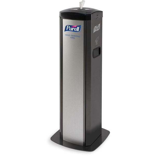 Purell Hand Sanitizing Wipes Station, 15 1/2" W 9114-01-SLVHSW - main