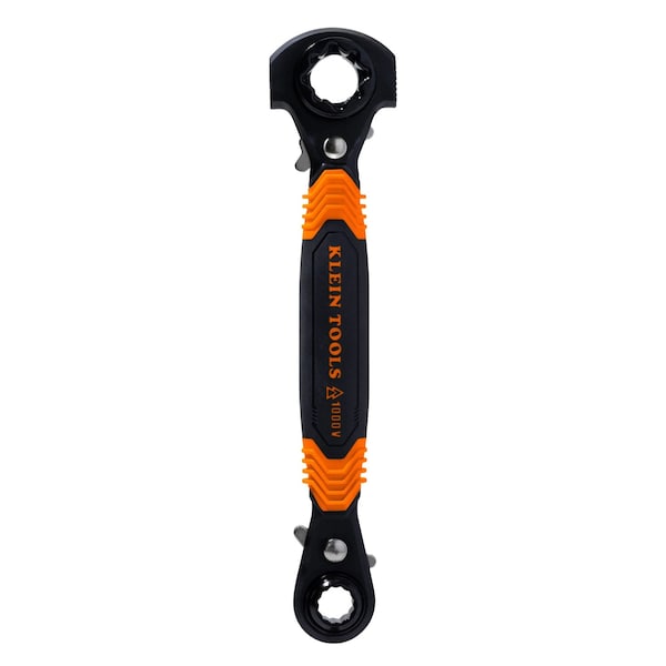 Klein Tools 7-in-1 Hammer Facing Insulated Lineman Wrench KT175HFINS - main
