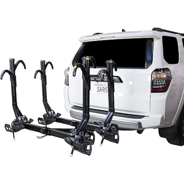 Saris Superclamp EX 4 Bike Hitch Rack, Hitch Bike Rack Transport System with 2 in. Hitch Compatibility SAR4026F - main