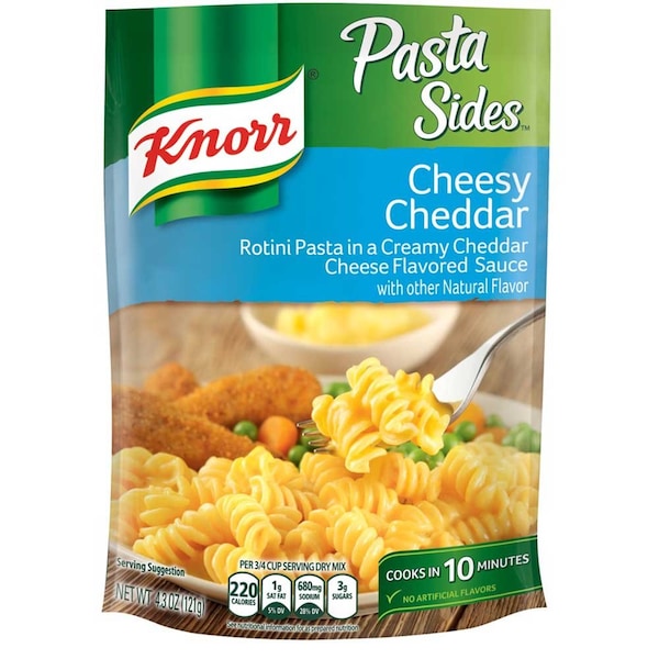 Knorr Professional Knorr Cheesy Cheddar Pasta Side Meal, 4.3 Ounce, 8PK 84159 - main