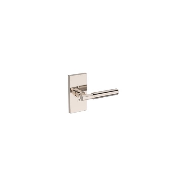 Baldwin Residential Door Levers Half Dummy Right Hand Lifetime Bright Nickel HDRIDCFR055 - main