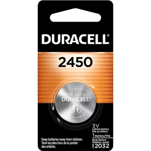 Duracell Lithium Coin Batteries, 2450, 36PK DL2450BPK - main