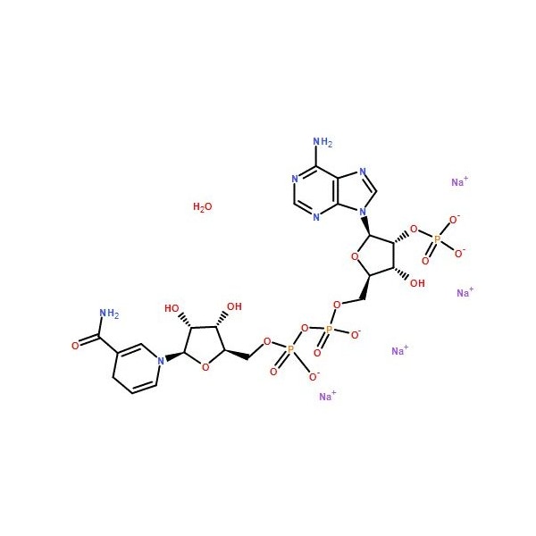 Ak Scientific beta-Nicotinamide adenine dinucleotide 2'-phosphate reduced tetrasodium salt hydrate (100mg), CAS 2 6179AH-100mg - main