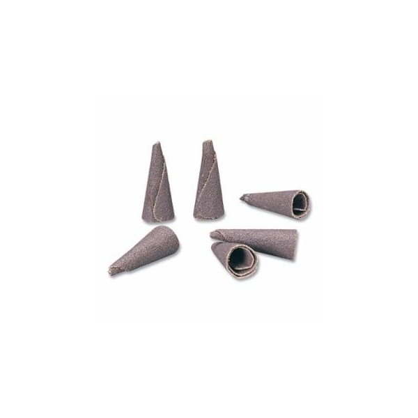 Standard Abrasives A/O Tapered Cone Point, 1 in dia, P120 Grit, K-110, 100PK 405-051115-32474 - main