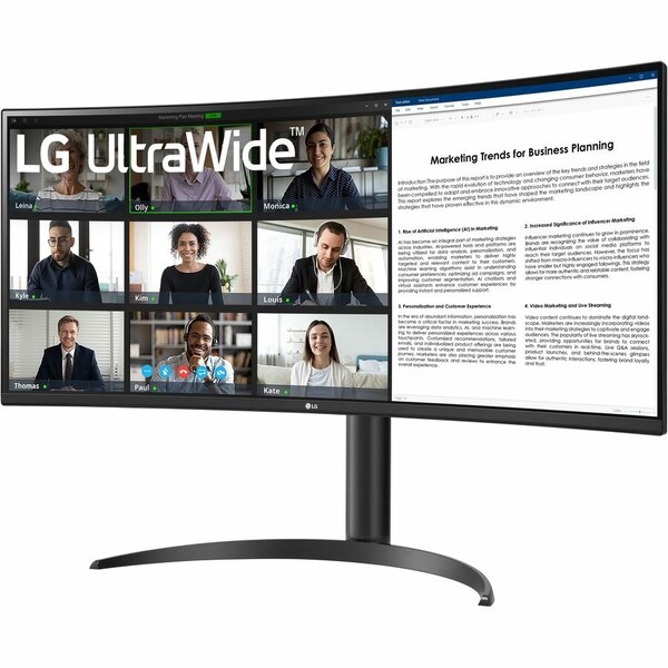 Lg 34 Inch LED Monitor 34WR55QK-B.AUS - main