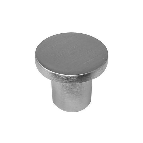 Laurey Wynwood Series Cabinet Knob, 0.78 in Projection, Zinc, Satin Nickel 12559 - main