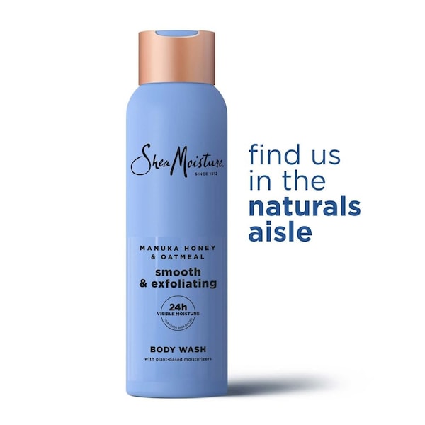 Shea Moisture Manuka Honey Oatmeal Body Wash, 18 Fluid Ounce, 4PK 64319249 - main
