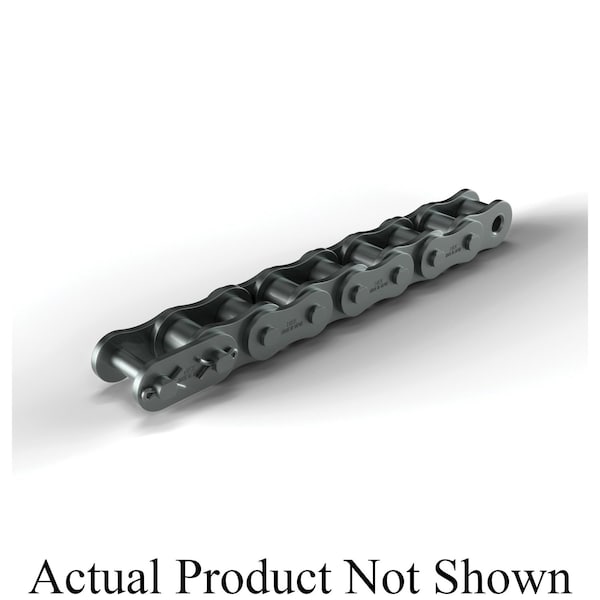 Hkk Chain Cottered Standard Roller chain, 10 ft OAL, 3 P, 1-7/8 Dia x 1-7/8 in W Roller, Alloy Steel RC240C1A - main