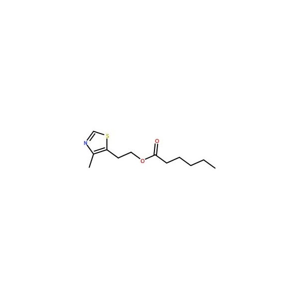 Ak Scientific 2-(4-Methylthiazol-5-yl)ethyl hexanoate (1g), CAS 94159-32-7 5028AL-1g - main