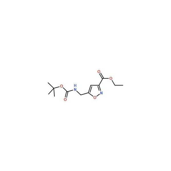 Ak Scientific Ethyl 5-(N-Boc)aminomethylisoxazole-3-carboxylate (1g), CAS 253196-37-1 Y8448-1g - main