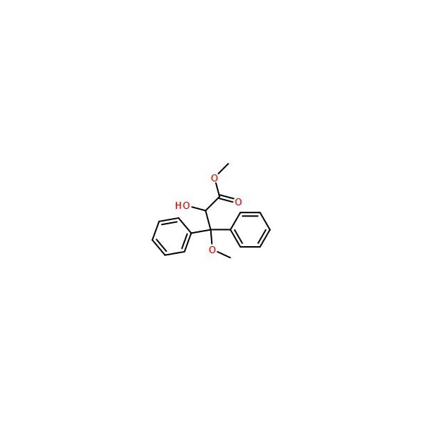Ak Scientific Methyl 2-hydroxy-3-methoxy-3, 3-diphenylpropanoate (1g), CAS 178306-47-3 9357AA-1g - main