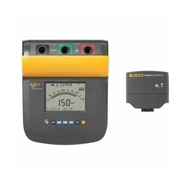 Fluke Megohmmeter, 10,000V DC, Battery Operated, 5 Megaohm to 100 Gigohm, USB Data Logging FLUKE-1555 - main