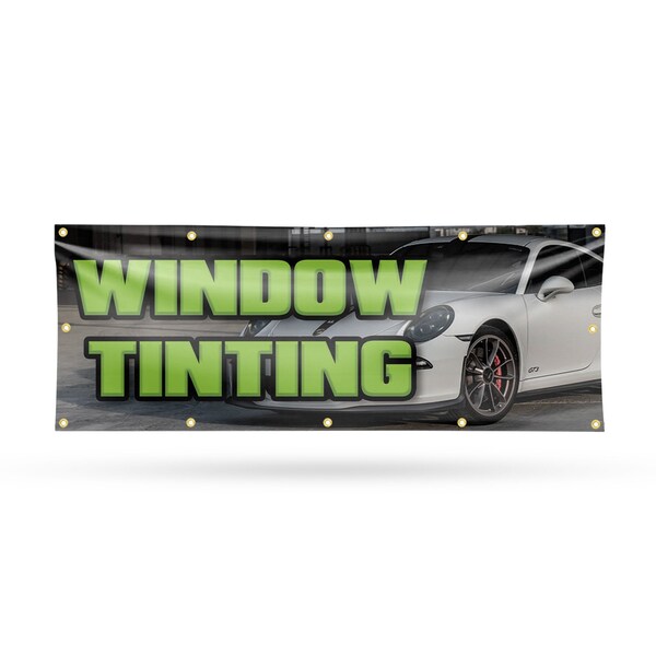 Signmission Window Tinting, 48 Inch x 120 Inch, Vinyl Banner B-120-30945 - main