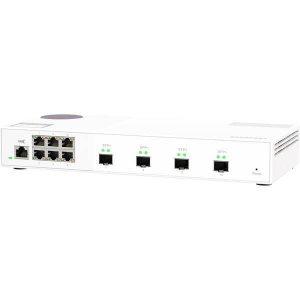 Qnap QSW-M408S 6-PORT LAYER 2 MANAGED SWITCH. 6 X 2.5GBE 1G/100M PORTS AND 4 X QSW-M2106-4S-US - main