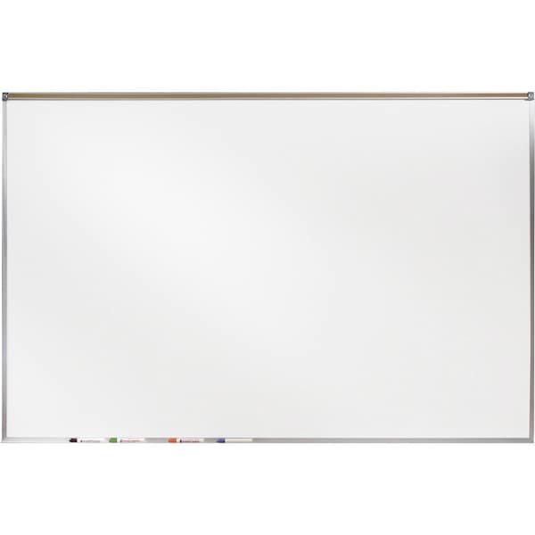 Ghent Projection Board, Porcelain, 48 1/2 in, 72 1/2 in, Aluminum Frame, White, Matte PRM1-46-4 - main