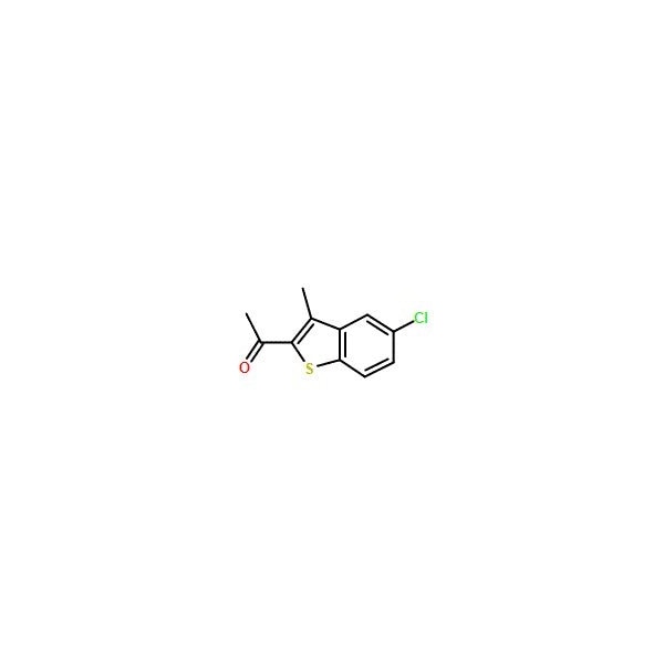 Ak Scientific 2-Acetyl-5-chloro-3-methylthianaphthene (1g), CAS 51527-18-5 4705AE-1g - main