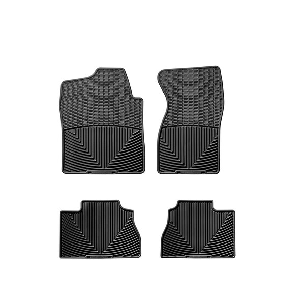 Weathertech Black, Front and Rear All Weather Floor Mats W26-W70 - main