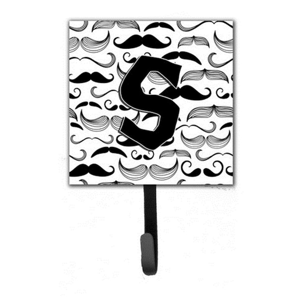 Carolines Treasures Letter S Moustache Initial Leash and Key Holder CJ2009-SSH4 - main