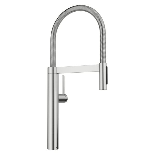 Blanco culina Semi-Pro 1.5 GPM, PVD Steel 527472 - main