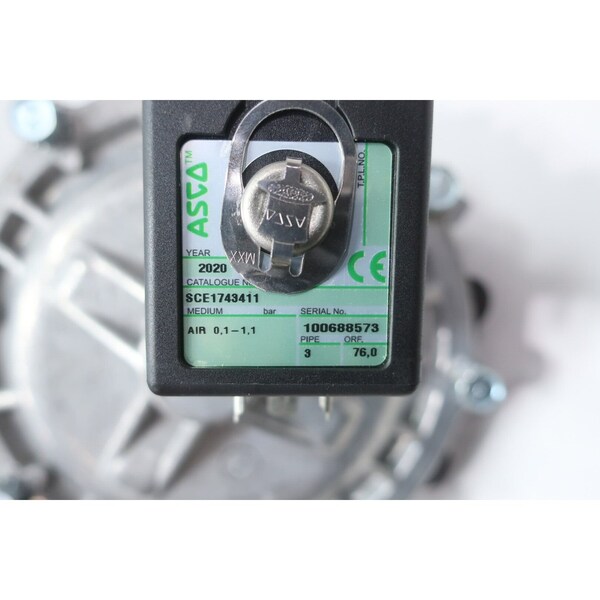 Asco SOLENOID VALVE 120V-AC 3IN NPT SCE1743411 - main