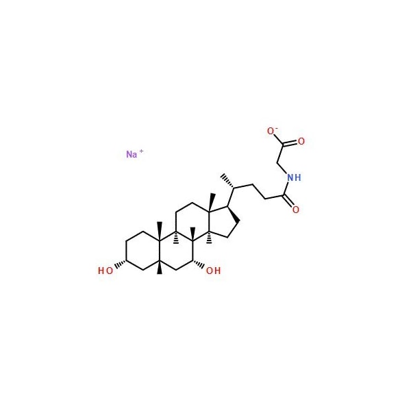 Ak Scientific Glycochenodeoxycholic acid sodium (5g), CAS 16564-43-5 8403AA-5g - main