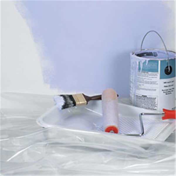 Officespace 10ft x 100ft 4 Mil Clear Poly Sheeting - Clear - 10ft x 100ft OF2822323 - main