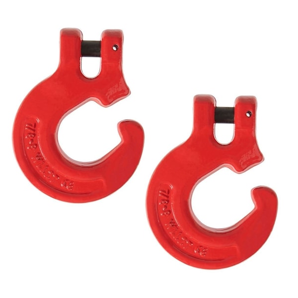 Mytee Products 5/16in Logging Chain Choker Hook G80 2 Tons 4500 Lbs WLL, 2PK LCH516x2 - main
