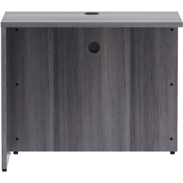 Lorell Weathered Charcoal Laminate Desking, Wthrdccl LLR69594 - main