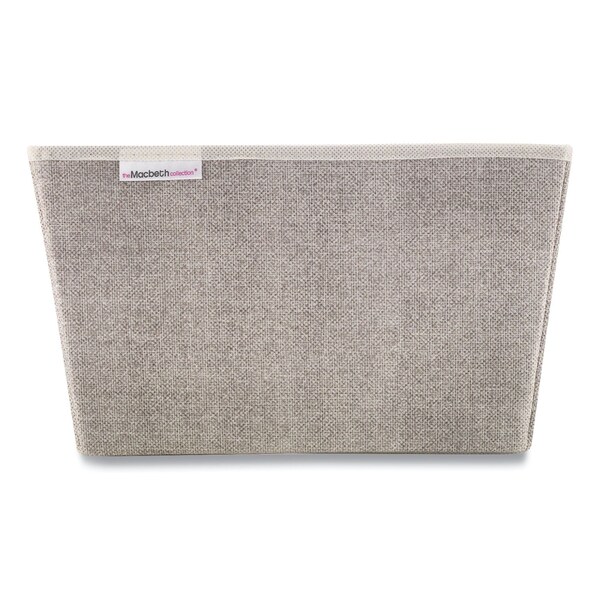 Macbeth Collection Storage Tote, Medium, 7.5in x 10.8in x 13in, Tan 25434-FEJ - main