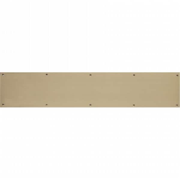 Brass Accents 6 in. x 28 in. Kick Plate Antique Brass Screw Mount A09-P0628-609 - main