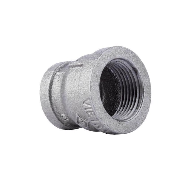 Stz Industries 1 in. FIP each X 3/4 in. D FIP Black Malleable Iron Coupling 310UPRC-134 - main