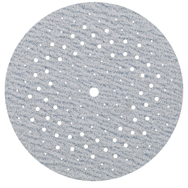 Norton Co 0 Sanding Disc, 5 in Dia, 1116 in Arbor, Coated, P80 Grit, Coarse, Alumina Ceramic Abrasive, Spiral 3223 - main