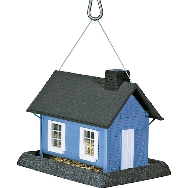 North State Ind BLUE RESIN COTTAG BIRD FEEDER 8 LB. CAP. 9065M - main