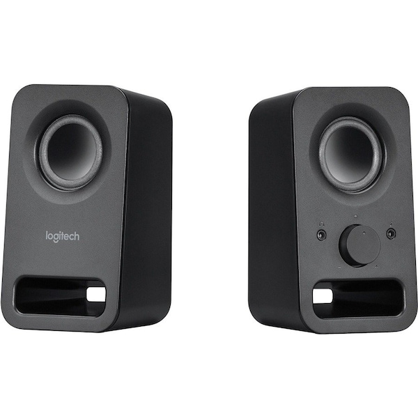 Logitech Multimedia Speakers Z150 with Clear Stereo Sound (Midnight Black, 3W RMS) - Headphone - 2 980000802 - main