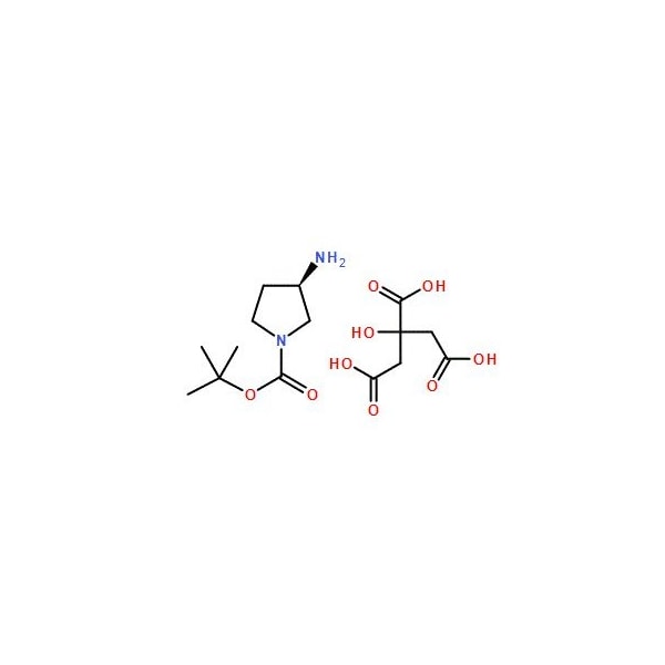 Ak Scientific (R)-1-Boc-3-Aminopyrrolidine citrate (1g), CAS 1217769-76-0 U948-1g - main