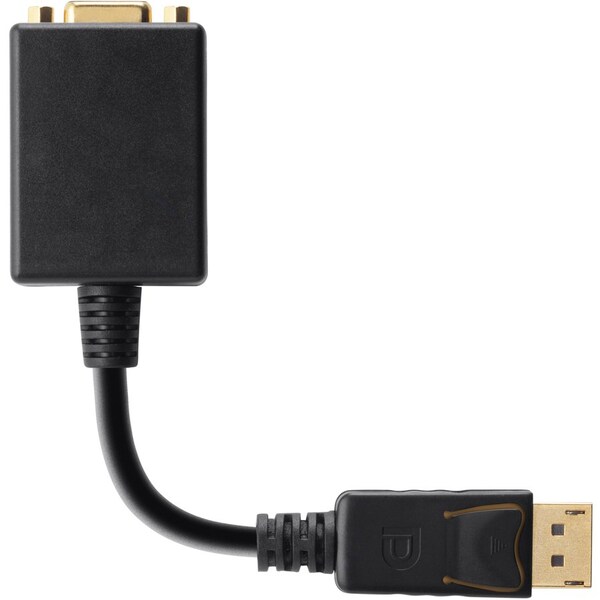 Belkin DisplayPort to VGA Adapter, HD-15, DP M to VGA F - display adapter F2CD032B - main