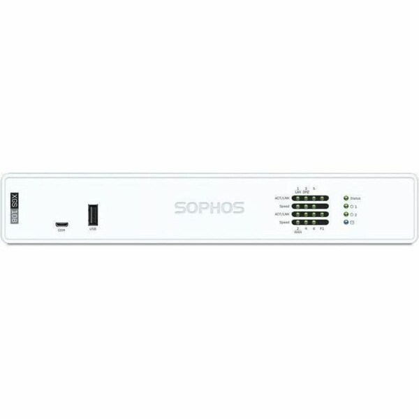 Sophos XGS 108 WITH STANDARD PROTECTION, 5-YEAR - US POWER CORD XT108Z60ZZPCUS - main