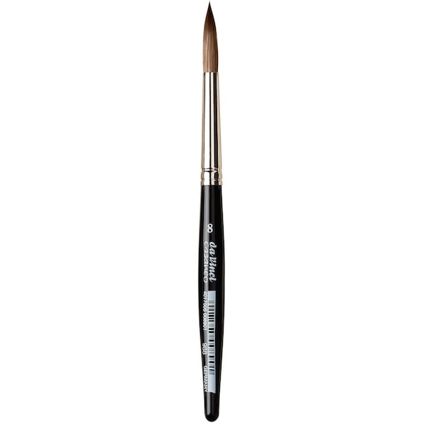 Da Vinci CASANEO XS, Extra Soft Synthetic, Watercolor & Acrylic, Round, Series 988, Size 8 VA-988_8 - main