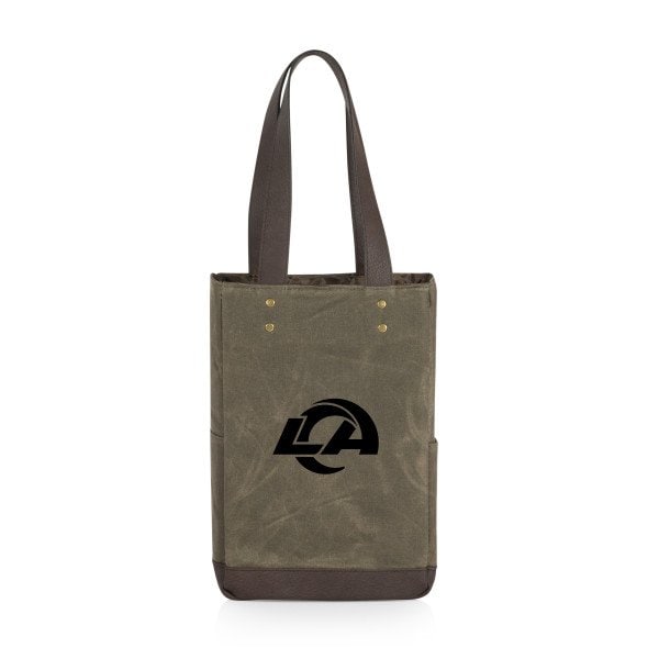 Picnic Time Family Of Brands NFL Los Angeles Rams - 2 Bottle Insulated Wine Cooler Bag 536-02-140-334-2 - main