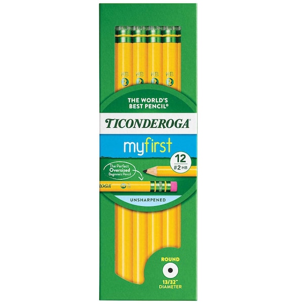 Lyra Beginners Pencils with Eraser, 12PK 13308 - main