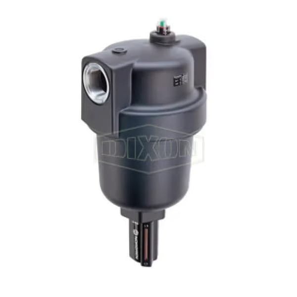 Dixon Compact Jumbo Compressed Airline Filter with 1/4 Turn Manual Drain and Sight Glass, 2 in Port, Alumi F18-C00M - main