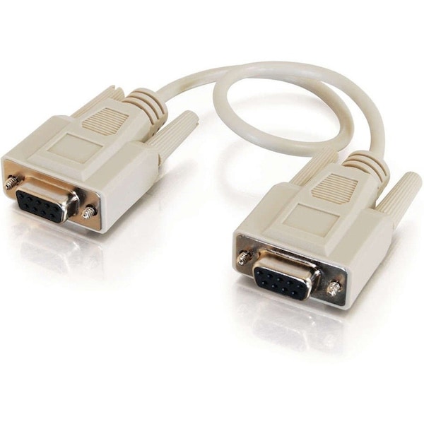 C2G MODEM CABLE - FEMALE LEFT GENDER - FEMALE RIGHT GENDER - DB9 RIGHT CONNECTOR - D 3046 - main
