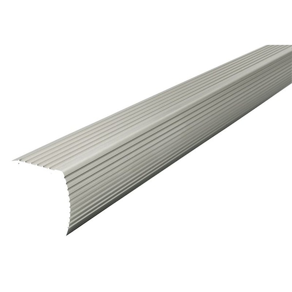 M-D Building Products Edging Stair Sat Slvr Flt 72In 43376 - main