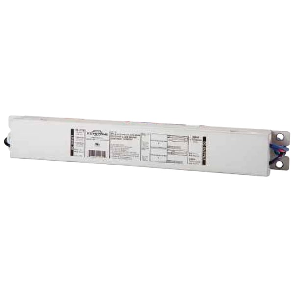 Keystone LED Driver for External Drive Type C LED tubes, Runs 1 or 2 of the KT-LED12T5HO-24G-8xx-E /G2 lamps, KTLD-2LT5HO-UV-12C-VDIM /G2 - main