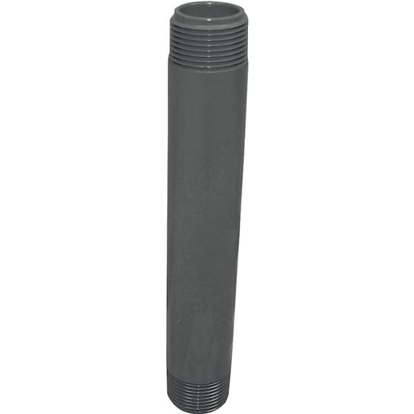 Genova Products Lasco 205080Bc Pipe Nipple, 1/2 In, Pvc, Sch 80 Schedule, 8 In L 383080D - main
