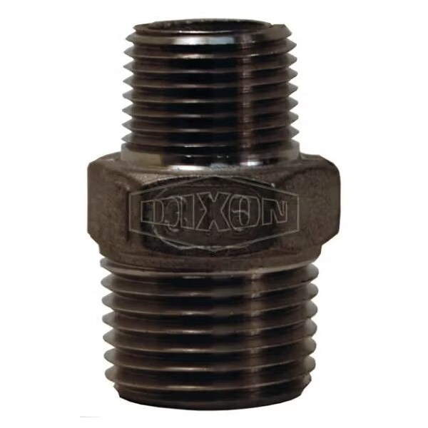 Dixon Hex Reducing Nipple, 3/4 x 1/2 in x 1-13/16 in L MNPT, 316 SSss Steel RHN7550SS - main