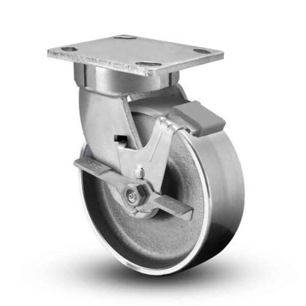 Albion kingpinless-brake-Caster-6in 110FS06201SFBC - main